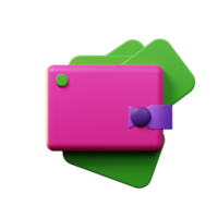 icon 3d wallet png