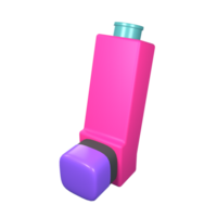 3d icon healthcare and medical. Inhaler png
