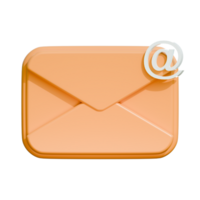 3d icon mail adress png