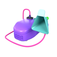 3d icon healthcare and medical. nebulizer png