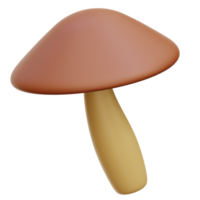 champignon 3d icône des illustrations png