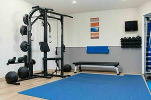 AI generated Home Gym. Pro Photo