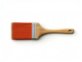 AI generated Paintbrush isolated white background. AI Generated photo