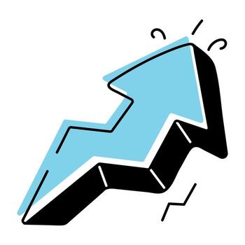 Cursor Controls Hand Drawn Icon vector