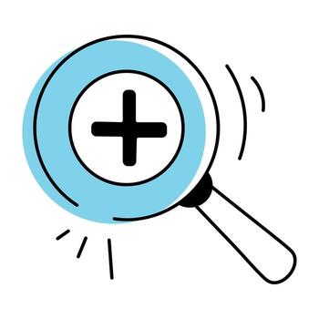 Cursor Controls Hand Drawn Icon vector