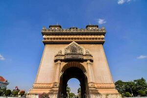 the gate of the palace of luang pho photo