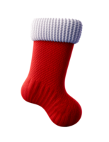 rouge chaussette Noël ornements png