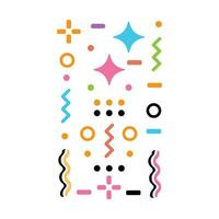 Pattern hipster abstract vector illustration. Form geometric line shapes. Fashion style design concept.