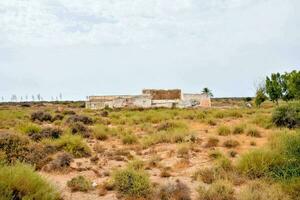 Scenic desert landscape photo