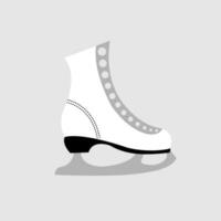 Skates icon vector. Ice Skate illustration sign. Figure skating symbol or logo. vector