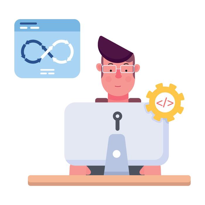 Devops Engineer Vector Art, Icons, and Graphics for Free Download