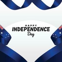Australia Independence Day Template Vector Design