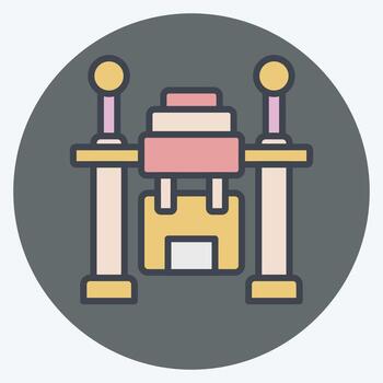 icono zumbido entrega. relacionado a futuro tecnología símbolo. color compañero estilo. sencillo diseño editable. sencillo ilustración vector