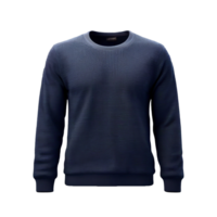 AI generated Navy front sweater png