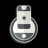 Icon Wireless Charging. related to Future Technology symbol. glossy style. simple design editable. simple illustration vector