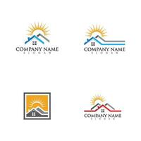 Property and Construction Logo design vector