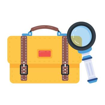 Trendy Case Bag vector