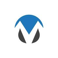 M Letter Logo Template vector