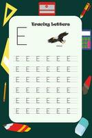 trace the letters of the alphabet vector