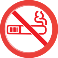 mano participación cigarrillo No de fumar icono vector, ilustración logo modelo en blanco antecedentes png