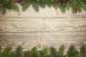 AI generated Christmas and New Year background. AI Generated photo