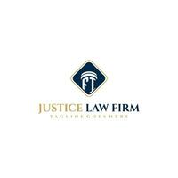 FI initial monogram for lawfirm logo ideas with creative polygon style design vector