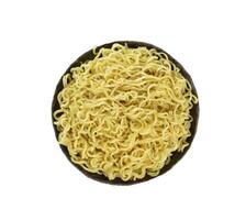 Plain Maggi Noodles, Instant Masala Maggi Isolated on White Background photo