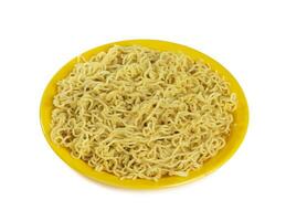 llanura Maggi fideos, instante condimento Maggi aislado en blanco antecedentes foto