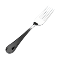 AI generated fork isolated on transparent background png
