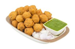 Indian Spicy Street Food Dal Vada photo