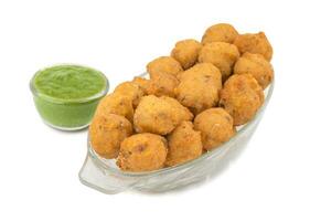 Indian Spicy Street Food Dal Vada photo