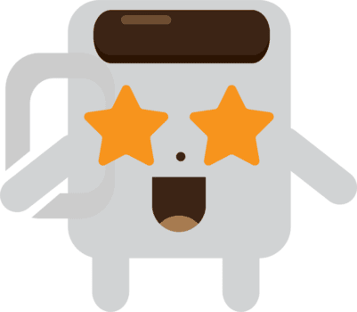 desenho fofo de xícara de café png