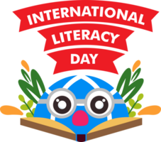 internazionale alfabetizzazione giorno illustrazione png