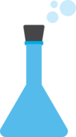 blue chemical bottle icon png