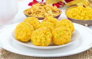 Indian Sweet Food Laddu photo