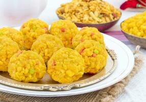 Indian Sweet Food Laddu photo