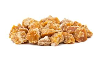 Group of jaggery on White Background photo