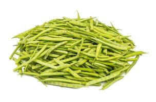 Guar or Cluster Bean on White Background photo