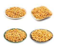 Indian Traditional Snack Food Masala Peanuts Collection photo