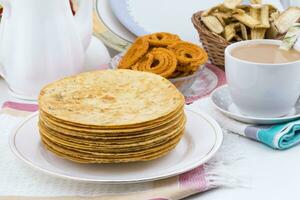 Indian Khakhra is a Traditional Gujarati Snack photo