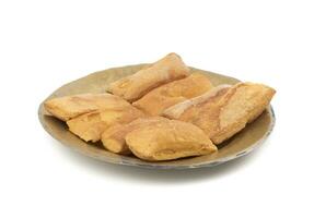 Crunchy Puff Khari Snack Bakery Food photo