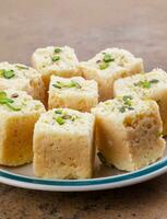 Indian Traditional Sweet Food Mysore Pak or Mysoor Pak photo