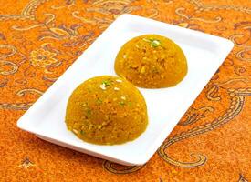 Indian Special Sweet Food Halwa photo