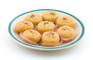 Indian Most Popular Sweet Food Variety of Peda photo