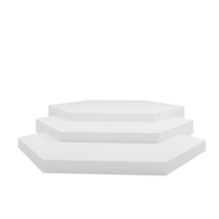 modern grå Färg minimalistisk podium stå produkt visa för attrapp Plats för produkt kosmetika med skuggor på transparent png bakgrund. realistisk 3d framställa