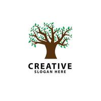 Hand drawn different types of tree collection set vector