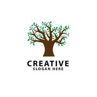 Hand drawn different types of tree collection set vector