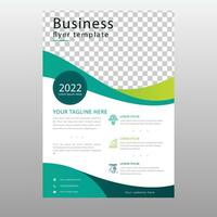 Corporate business flyer templates design vector