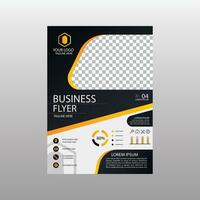 Corporate business flyer templates design vector