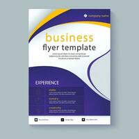Corporate business flyer templates design vector